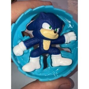 McDONALD'S 2024 SONIC The Hedgehog Movie3  HAPPY MEAL Toy Sonic Blue Roller